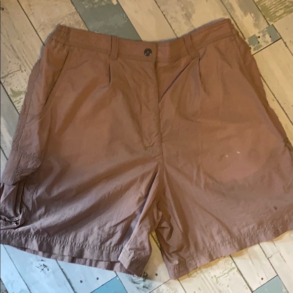 New Balance Vintage 90s High Waisted baggy cargo board Shorts 32" M waterproof - Picture 2 of 8